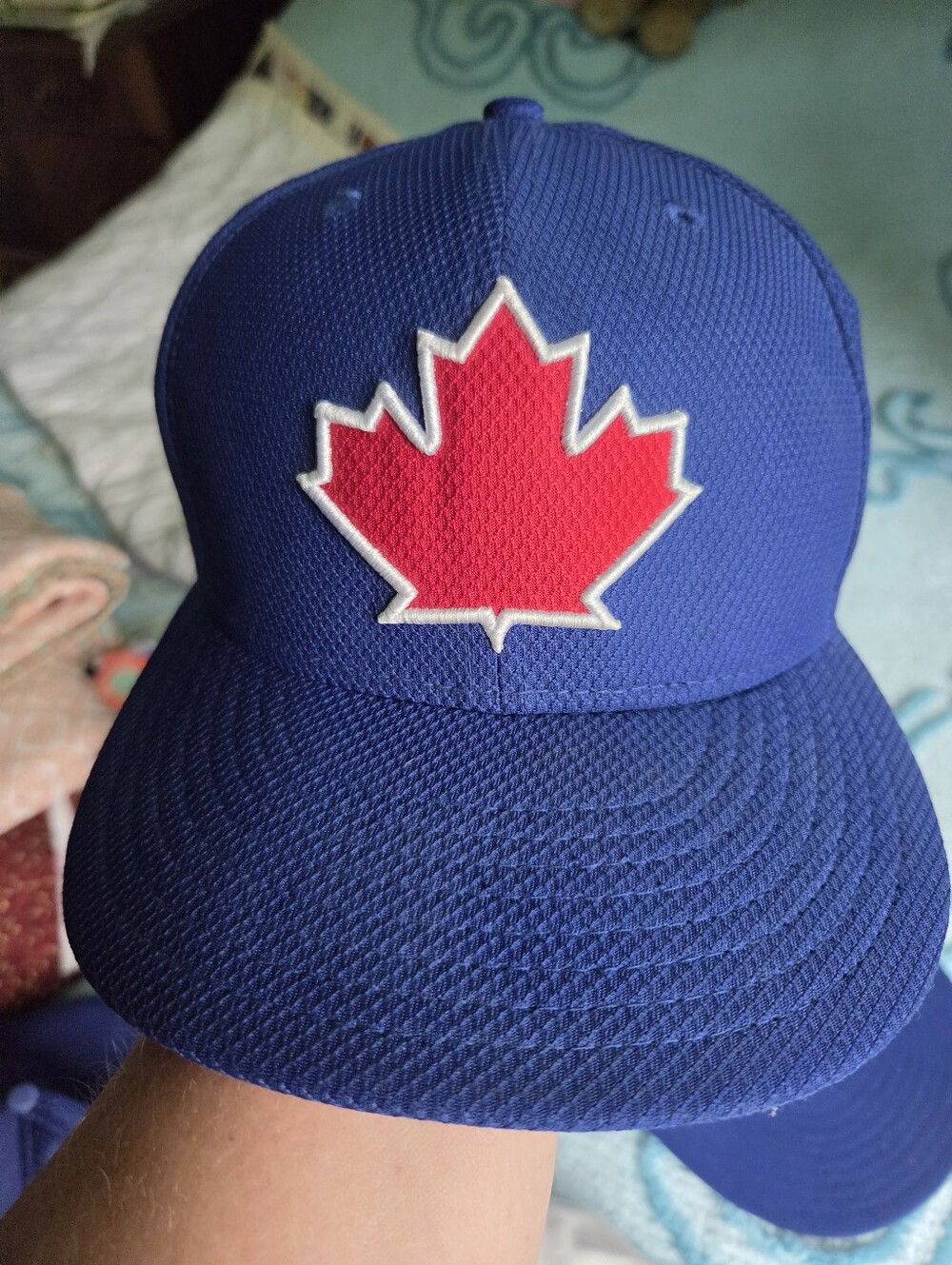 Blue Jays New Era 59FIFTY Blue Fitted Baseball Cap - Men